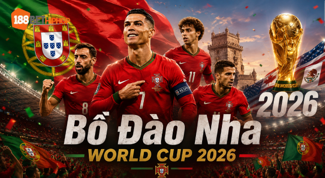 Khám phá hành trình của Bồ Đào Nha World Cup 2026 cùng 188BET Alfabienes